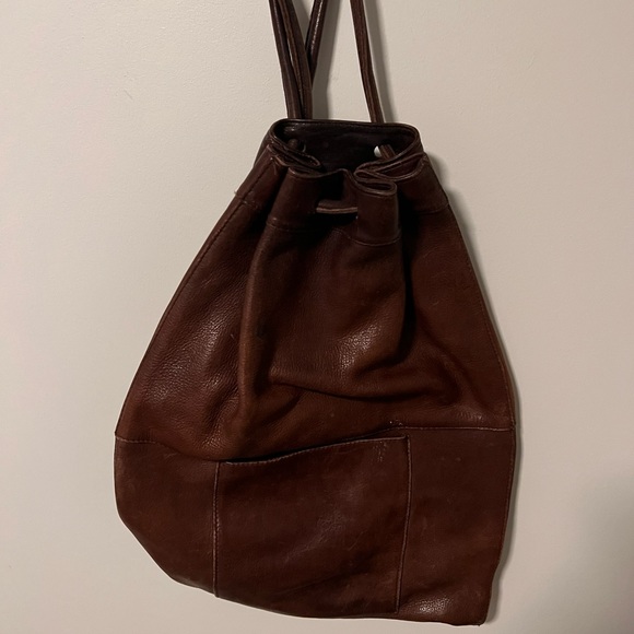 Handcrafted Leather Backpack - Picture 3 of 4